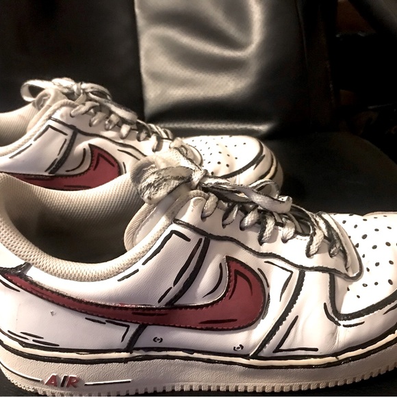 Preowned Nike Air Force 1 size:10.5 - Picture 6 of 16